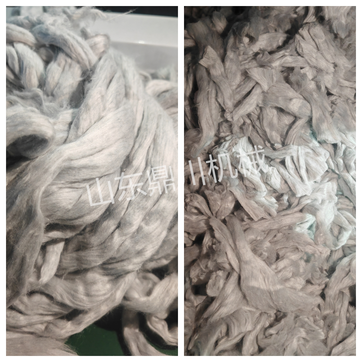 棉纤维长条剪切效果