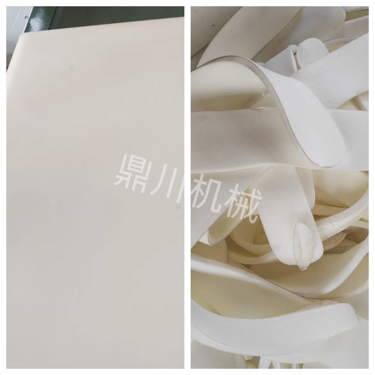 海绵切粒对比